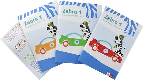 Zebra buchstabenheft plus - 1.,
