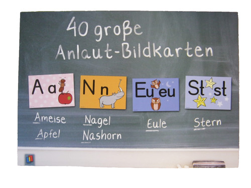 Konvolut anlaut bildkarten - 40, anlaut-bildkarten