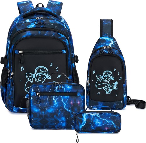Schulrucksack tlg jungen - 4-tlg.,