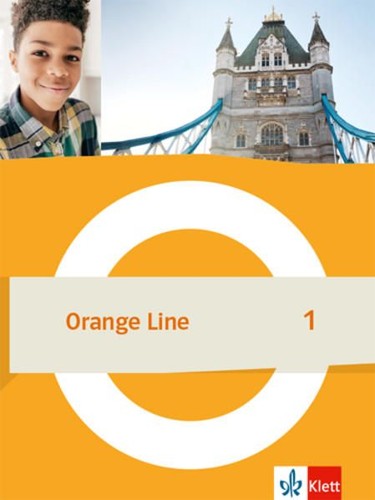 Orange line schulbuch - orange,